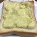 あっきぃママ3's cooksnap of when they made 完熟バナナで☆甘うまバナナチーズトースト.