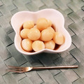 ごろっとメグノーラ's cooksnap of when they made お月見☆絹ごし豆腐でもちもち白玉だんご.