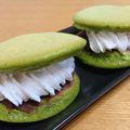 tsuka_m's cooksnap of when they made HMで簡単☆ふわもち抹茶のどら焼き♡♡.