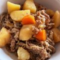 ヒゲタ's cooksnap of when they made 新じゃがと豚バラの肉じゃが.