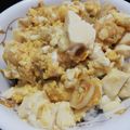 marinesno5's cooksnap of when they made 豆腐の卵とじ丼.