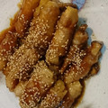 あらかい's cooksnap of when they made エリンギ と 長芋 の肉巻き.