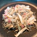 okamelove's cooksnap of when they made ごぼうと糸コンのスパイシー洋風きんぴら.