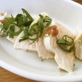 さおりん@料理特訓中's cooksnap of when they made ささみの梅大葉焼き.