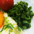 ☆★あんず姫★☆'s cooksnap of when they made ピーマンのごま塩焼き♪簡単♪.