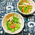 ﾁｲﾁｬﾝﾏﾏ's cooksnap of when they made 簡単♫きぬさやとカニカマのマヨポン和え♡.