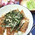 クックLWLBIV☆'s cooksnap of when they made 定番✨簡単に出来る鉄火丼✨.