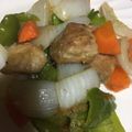 ちゃぎー's cooksnap of when they made 油淋鶏のタレを使った簡単酢豚.