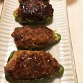あどちょ's cooksnap of when they made 甘辛てりやきピーマンの肉詰め☆.