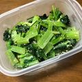 オレンジエィミー's cooksnap of when they made 雪菜の胡麻あえ.