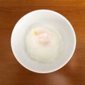 みめい's cooksnap of when they made レンジでチン♡器で温泉卵.
