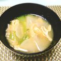 サンディサンディ's cooksnap of when they made 大根とお揚げのお味噌汁(▰˘◡˘▰).