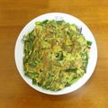 みめい's cooksnap of when they made 【簡単！】ごま油で焼くニラチヂミ.