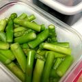 ちぇんばあ's cooksnap of when they made アスパラの保存法＆下処理.