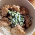 のりこったん's cooksnap of when they made 鶏の甘辛ネギマヨ丼.