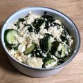 クック9AYNP0☆'s cooksnap of when they made 豆腐ときゅうりのおかかサラダ♪.