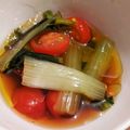 シェフなみく's cooksnap of when they made 小松菜とトマトでさっぱりサラダ.