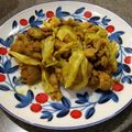 ようかんもちもち's cooksnap of when they made 簡単◎豚こま肉炒めカレー風味.