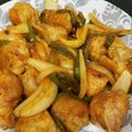 ユカリちゃん0124's cooksnap of when they made ☆肉巻き豆腐（酢豚風）☆.