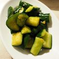 3life's cooksnap of when they made 簡単♪美味♪ポリ袋でもＯＫ♪病みつき胡瓜.