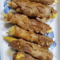 クックK3U0NM☆'s cooksnap of when they made お弁当に！ヤングコーンの肉巻.