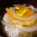 あきつま（杏花☆）'s cooksnap of when they made しゅうまいリメイク！ワンタン風中華スープ.