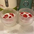 chefmiki's cooksnap of when they made 苺の牛乳寒天.