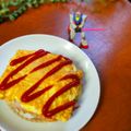 haruku221's cooksnap of when they made 卵焼き器で作る♪ニセオムライス.