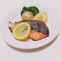 まあまま☆0403's cooksnap of when they made 鮭のソテー☆レモンバターソース♪.