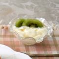 mielle's cooksnap of when they made アロエヨーグルトにキウイのっけただけ.