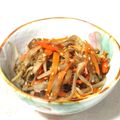 tennisnoah's cooksnap of when they made 作り置き・お弁当＊基本のきんぴらごぼう.