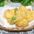 mielle's cooksnap of when they made そら豆とコーンとエビのかき揚げ.