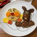 mihochiro's cooksnap of when they made 2歳誕生日♡アンパンマン プレート.