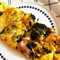☆★ぴー★☆'s cooksnap of when they made ほうれん草とカニカマ の卵とじ.