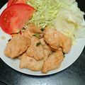あゆぁゅ's cooksnap of when they made やわらか！鶏むね肉の韓国風甘辛漬け焼き.