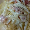 ♪とと♪'s cooksnap of when they made 生クリームのカルボナーラ.