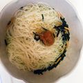 クック88L32D☆'s cooksnap of when they made 簡単素麺アレンジ！永谷園お吸物で創作素麺.