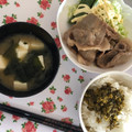 ユカtoマオマオ's cooksnap of when they made 豚の生姜焼き★一人前〜ごはんによく合う！.