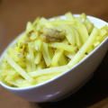 ju_10's cooksnap of when they made カリカリ鶏皮とじゃが炒め.