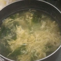 クックUL8OCM☆'s cooksnap of when they made 白菜と卵の簡単スープ.