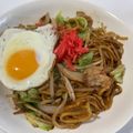 matsu1016's cooksnap of when they made 相性抜群！豚バラ肉のソース焼きそば.