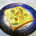 龍青空ママ's cooksnap of when they made ☆彩りキレイ春っぽいトースト☆.