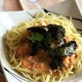 ♪ミチル♪'s cooksnap of when they made ***和風さっぱりおろし納豆パスタ***.