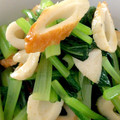 花咲く2月's cooksnap of when they made 小松菜とかまぼこの和えもの.