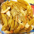 307号室's cooksnap of when they made ふきとこんにゃくの油炒め.