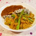 Richland☆Y's cooksnap of when they made ツナのカレー⭐️アスパラ入り.