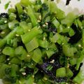 ヒデサナ's cooksnap of when they made 大根の軸のナムル.