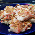 wakamegu's cooksnap of when they made 簡単＊長いもとはんぺんの紅生姜焼き.