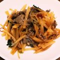 結衣のお母ちゃん's cooksnap of when they made 酸味♪細切りジャガイモと牛肉のピリ辛炒め.