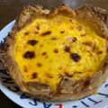nobuko0206's cooksnap of when they made お店の味♡簡単エッグタルト.